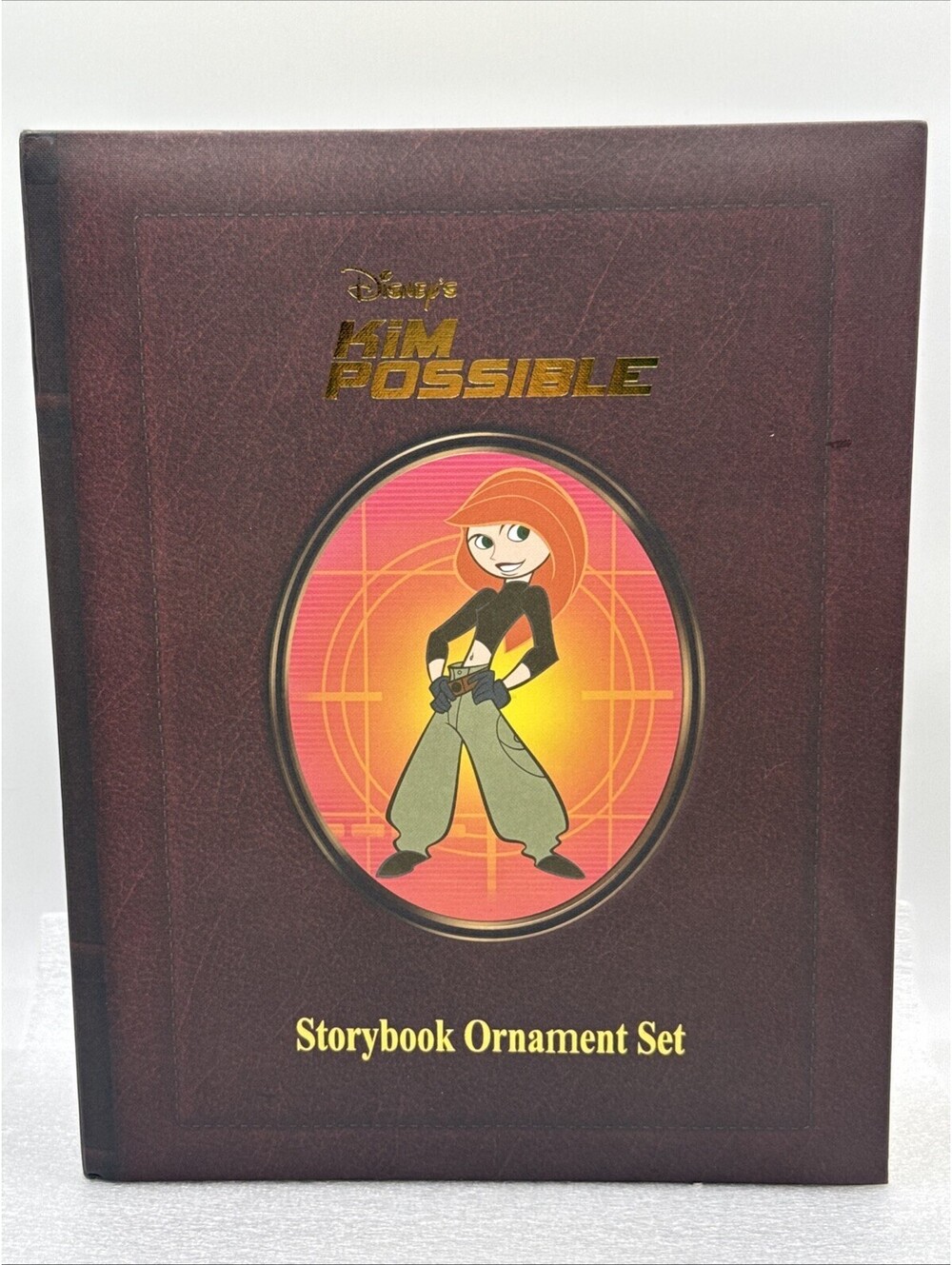 Disney Kim Possible Storybook Set Of 6 Christmas Ornaments Brand New 2003